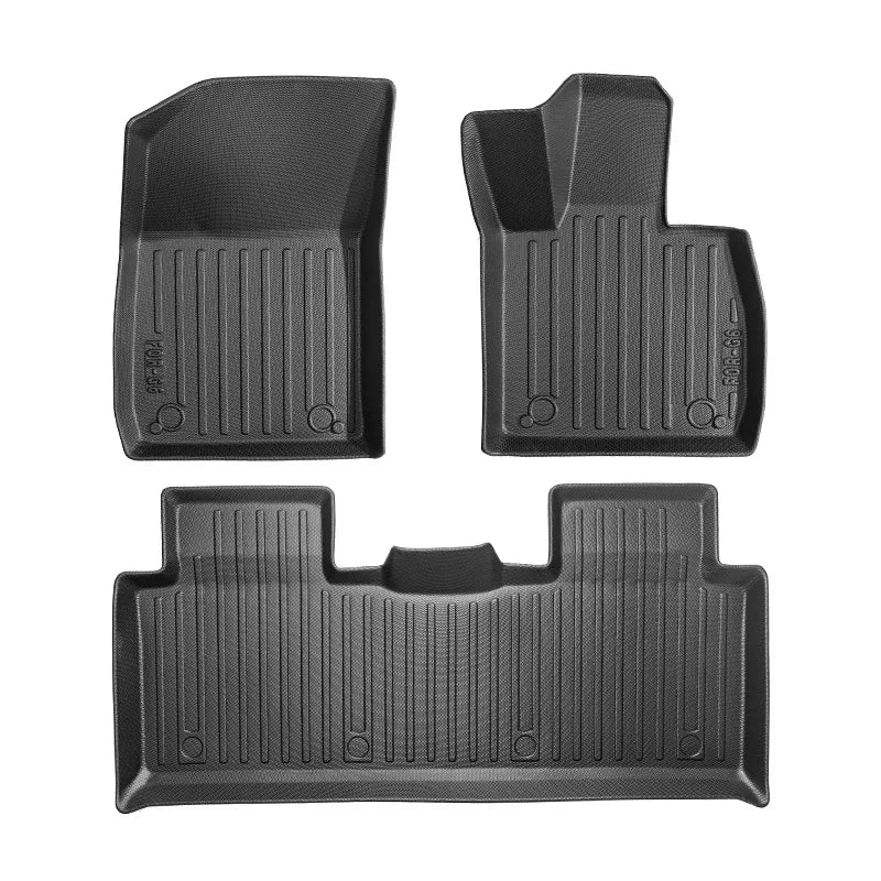 Pour Xpeng G6 2025-2023 tapis de sol tapis de coffre tous temps avant arrière tapis de doublure de chargement, accessoires de coussinets de pied antidérapants imperméables
