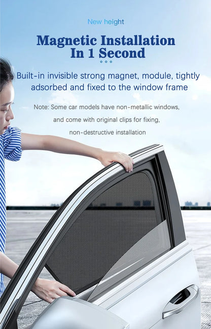 Pare-soleil de voiture pour BYD Sealion 7 Sealion 07 EV 2024 2025 2026 2027, coussin Anti-UV, rideau de fenêtre, pare-soleil, couverture d'accessoires automobiles