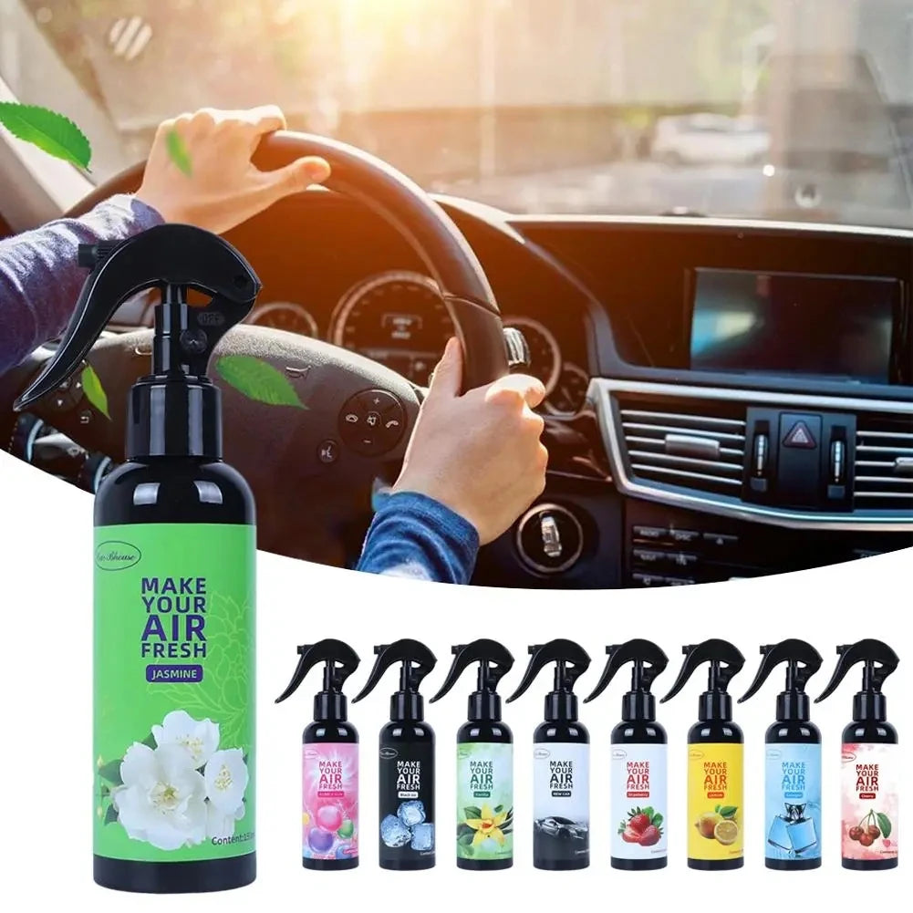Désodorisant monté sur véhicule, spray pour les mains, parfum, désodorisant longue durée, purification de l'air domestique, déodorant, 150ML