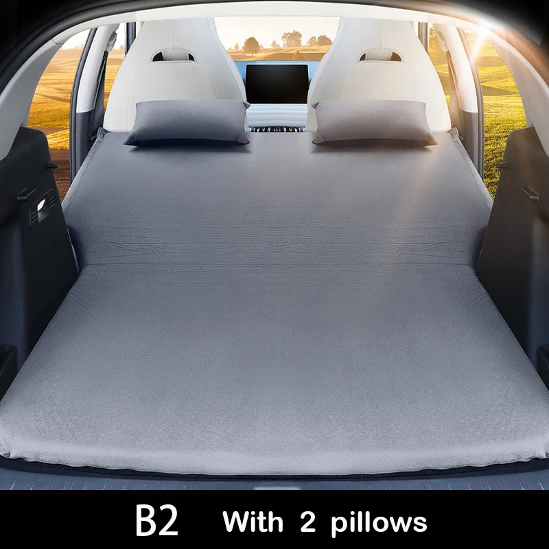 Matelas à air pour voiture BYD ATTO 3, lit de voyage avec pompe à air, canapé gonflable autonome, extérieur, camping, arrière, polymères de couchage