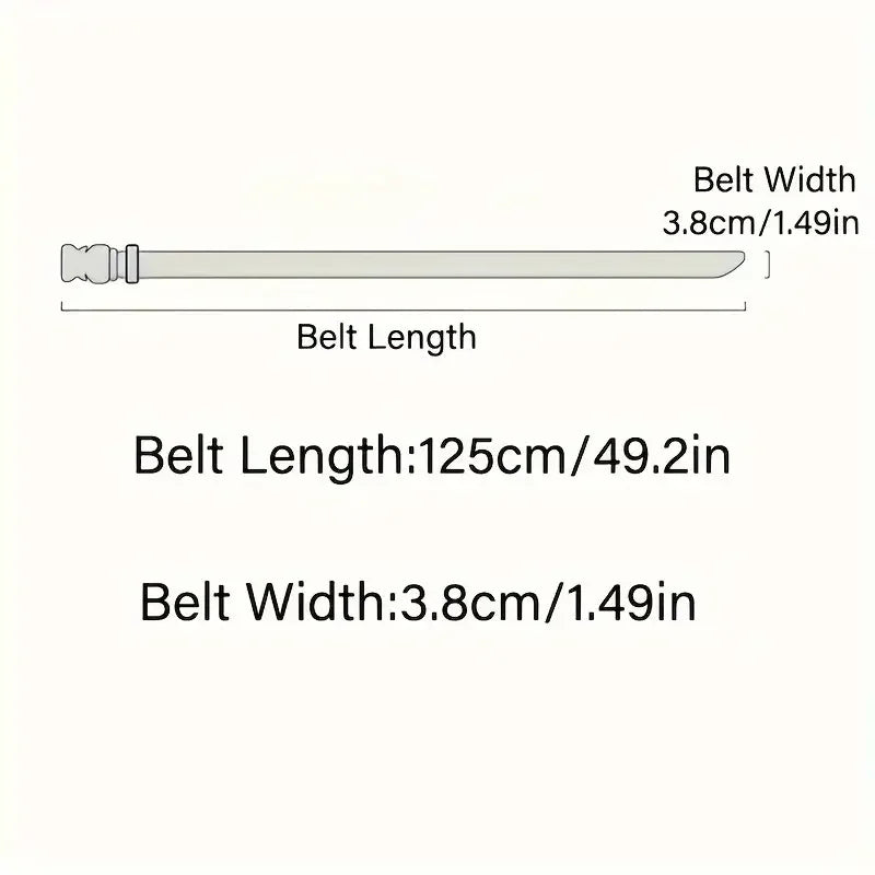Ceinture DulWaist pour hommes et femmes, structure automatique durable, parfaite pour les aventures en plein air, accessoires unisexes, 2 pièces