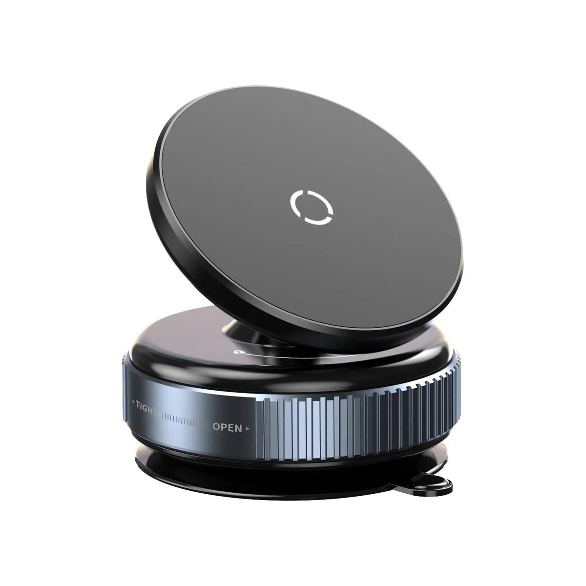 360 °   Ventouse à vide rotative pour iPhone série 12-17, charge rapide, chargeur sans fil magnétique Super puissant pour voiture, support pour téléphone
