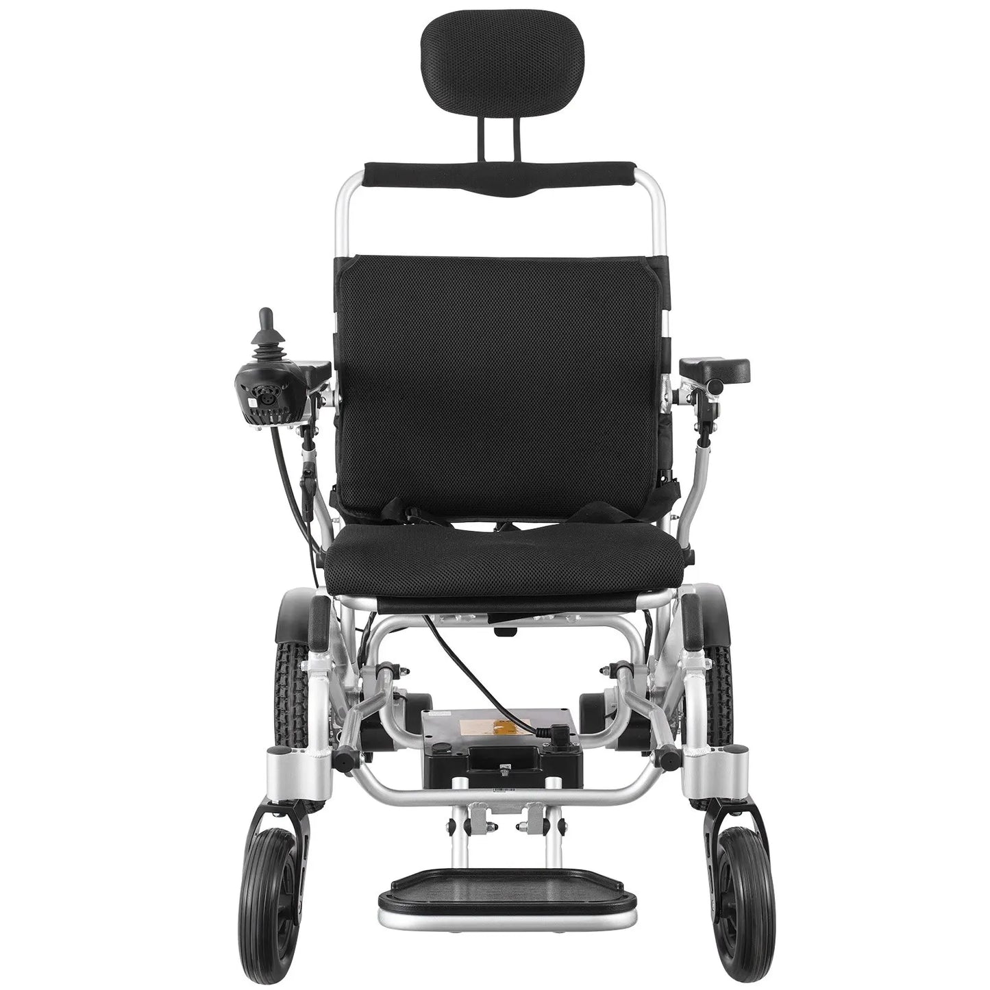 Fauteuil roulant électrique pour adultes et seniors, capacité de charge de 300 lb, largeur de 20 pouces, léger, pliable et motorisé.