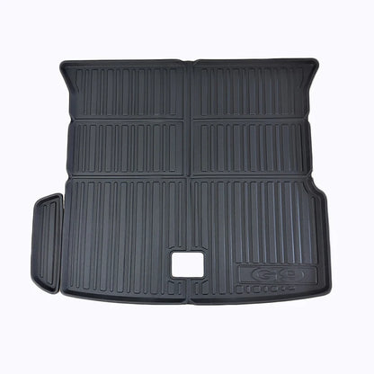 Tapis de sol de voiture pour Xpeng G9, tapis de coffre, doublure de chargement, protecteur, imperméable, coussinets de pied non alds, 2022-2024, kit de tapis de coffre