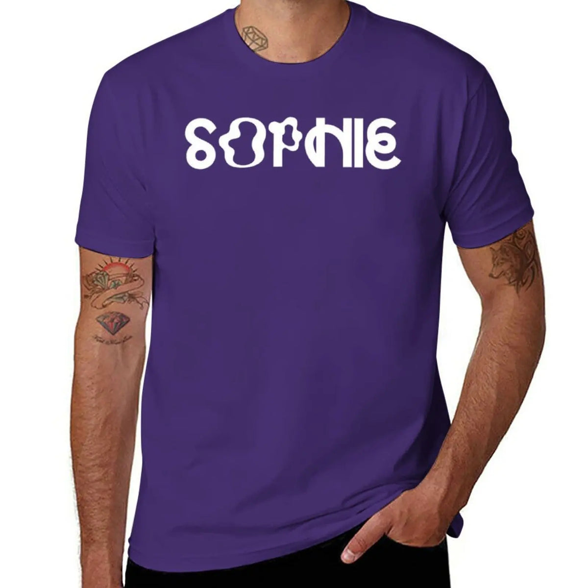 SOPHIE msmsmsm-تي شيرت برقبة دائرية للرجال، ملابس هيب هوب للأولاد، منسوجات قطنية، جديد