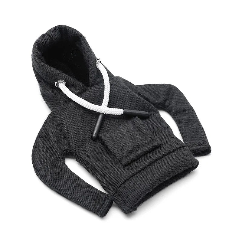 Housse de pommeau de levier de vitesse créative, sweat à capuche pour levier de changement de vitesse de voiture, Protection contre les mains en sueur pour joyeux noël et nouvel an