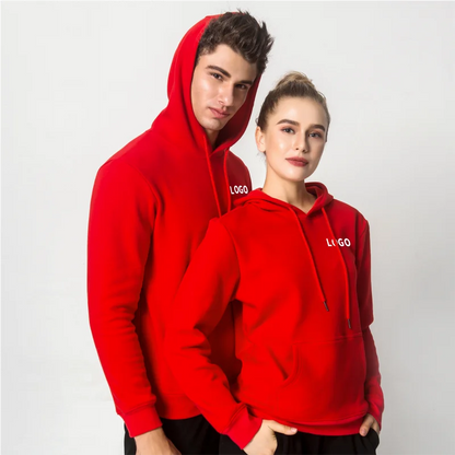 Sweat-shirt personnalisé avec logo imprimé gratuit, sweat à capuche 100% coton, vêtements de travail d'automne et d'hiver, vêtements d'équipe pour hommes et femmes