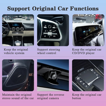 AUTOTOP 10.25/12.3 pouces double écran tactile Android Carplay pour Mercedes Benz nouveau A C E GLA MBUX NTG6.0 unité principale après modèle 2018