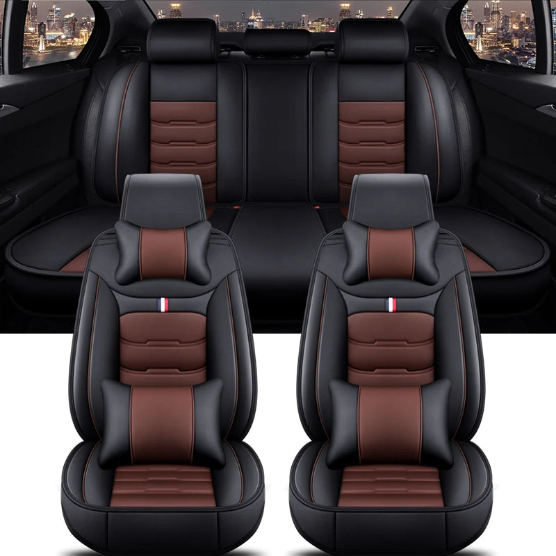 Housse de siège de voiture universelle pour PEUGEOT, tous les modèles de voiture 206 307SW 308 407 408 508sw 208 2008 3008 4008 5008, accessoires d'intérieur