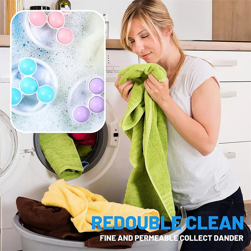 Sac filtrant réutilisable pour Machine à laver, attrape-peluches flottant, épilation des poils d'animaux, collecte de saleté, maille, boule à lessive, outils de nettoyage