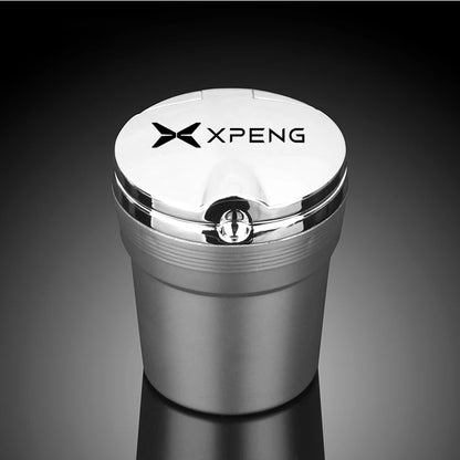 Cendrier de voiture avec lumière LED, porte-gobelet Portable sans fumée pour Xpeng Xiaopeng G6 G9 P7 P7I G3 G3i P5, accessoires d'intérieur automobile