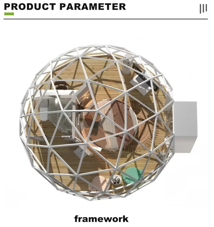 Tente dôme en verre de luxe de Style moderne pour 2-3 personnes, cadre en aluminium, tente extérieure en verre trempé pour fête, hôtel Igloo