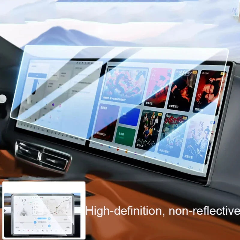 Écran de Navigation GPS pour voiture MG U9 2025 2026 2027, Film trempé anti-rayures, autocollant d'affichage de tableau de bord, accessoire automobile
