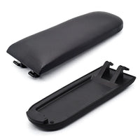 Couvercle de loquet d'accoudoir de voiture en cuir, 1 pièce, couvercle de Console centrale, capuchon de protection pour VW Jetta Golf 4 MK4 BORA Passat B5 Beetle Polo 6R 9N