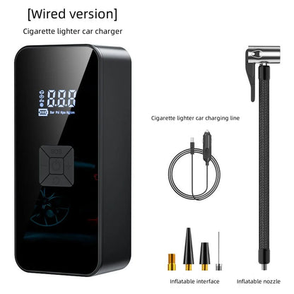 Ik-Pompe à air numérique aste sans fil, compresseur portable, gonfleur pour voiture, vélo