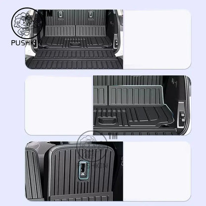 Tapis de protection pour dossier de siège arrière, tapis de coffre Anti-coup de pied, accessoires d'intérieur de voiture pour ZEEKR 9X 2025 2026