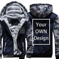 Votre propre Design marque Logo/image personnalisé hommes femmes bricolage hiver épais sweat à capuche décontracté vêtements à capuche 24 couleurs manteau ample