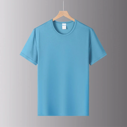 ELIKE T-shirt de sport respirant à séchage rapide Logo personnalisé Impression Broderie Design Société Groupe Marque 8 Couleurs Y-S-4xl Été