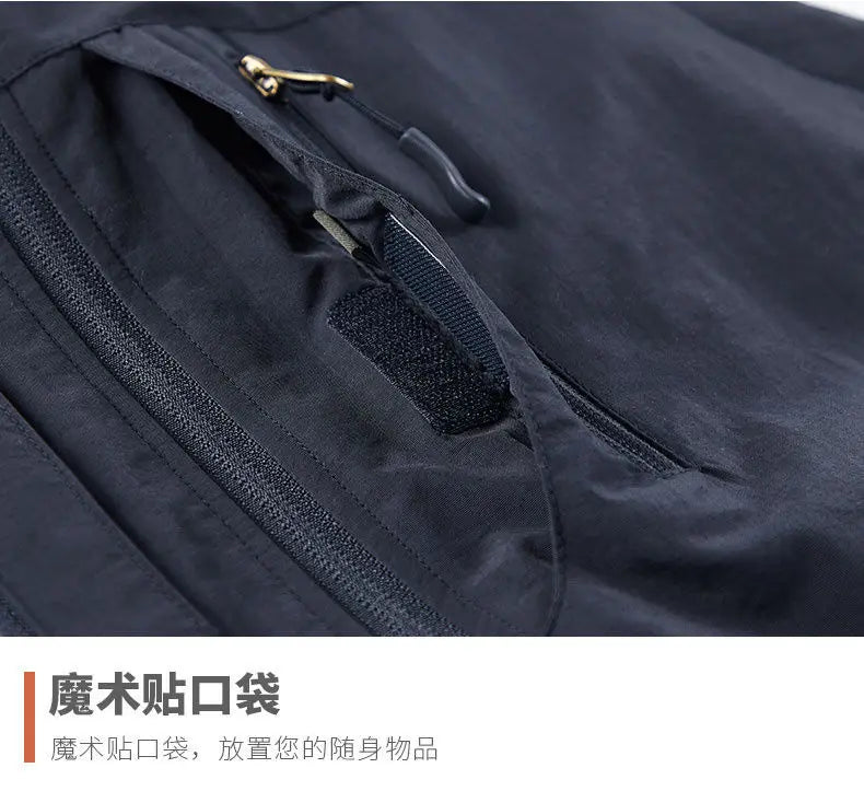 Gilet en polaire d'extérieur pour hommes, pull en polaire brossé, veste épaisse, vêtements Double face, automne et hiver 2025