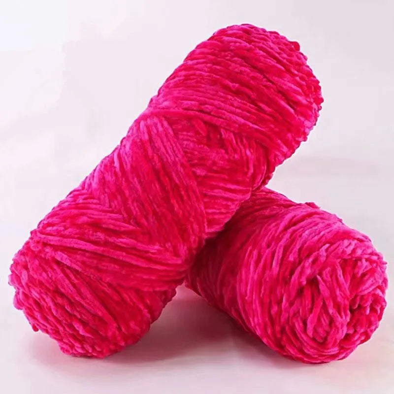 Fil de velours doux en chenille pour modules ogo 1, fil de peluche DolDave Baby, accessoires Amigurumi, bricolage, 100% polyester, 100g, 130m