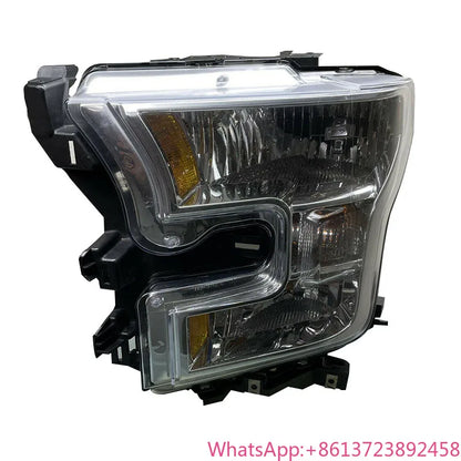 Lampe de voiture modèle américain phare automatique phare Assy composé halogène pour FORD F150 2015-2017