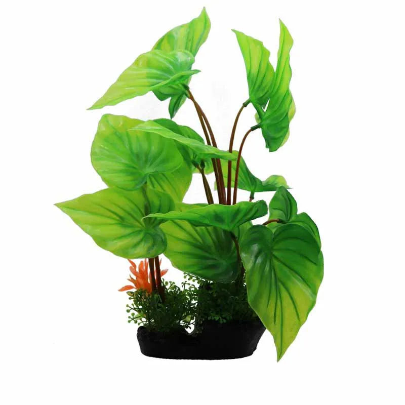 Plantes artificielles décoratives pour aquarium, herbe aquatique en plastique pour décorations d'aquarium, accessoires pour aquarium, plantas acuario