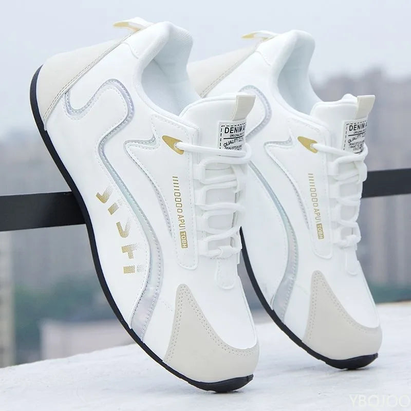 Chaussures décontractées pour hommes à semelle épaisse et rehaussante, nouvelle collection printemps-automne, grande taille, tendance niche, polyvalentes, style sportif