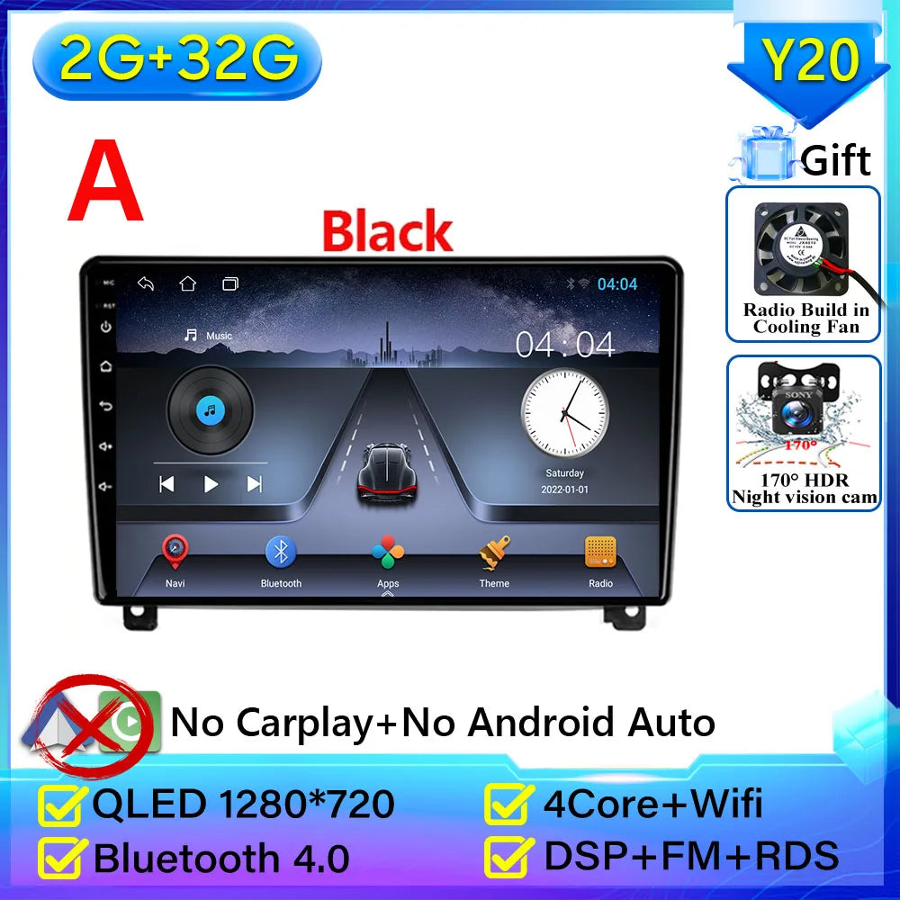 Autoradio Carplay pour Peugeot 407 2004-2011 Android 15 Navigation GPS Android Auto stéréo Android 15 vidéo 2K BT 4G No 2din DVD