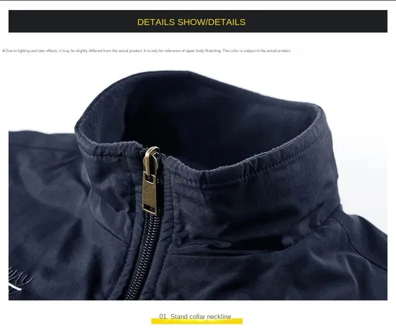 Manteau de randonnée en plein air pour hommes, manteau chauffant, chaud, décontracté, métropolitain, glaMan, vêtements thermiques de luxe, grande taille, mode, hiver