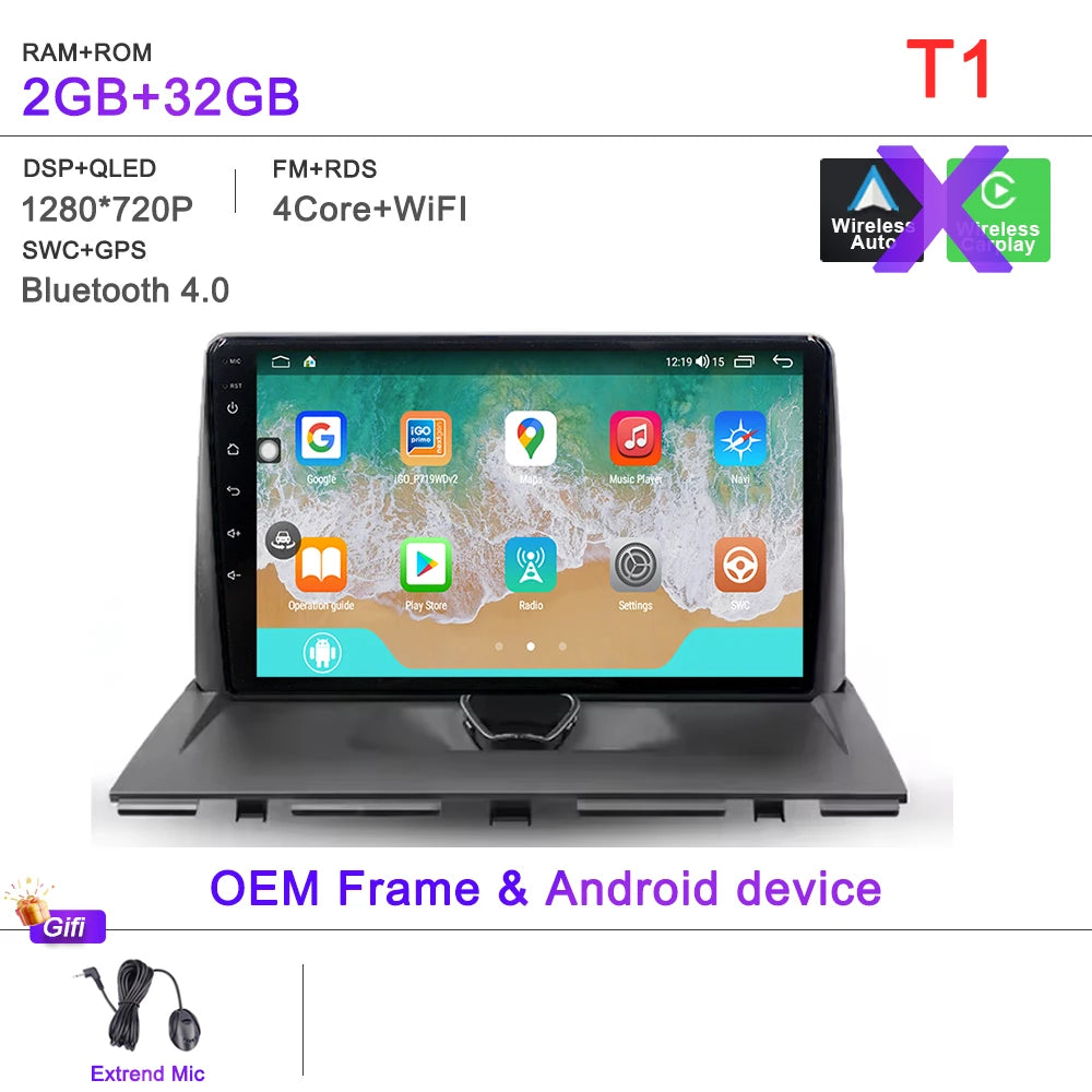 Android 15 autoradio pour Peugeot Expert 2 G9 2007-2017 2 No 2din DVD 5G Navigation stéréo GPS écran tête Carplay multimédia