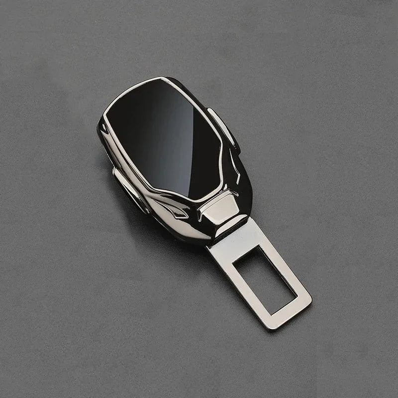 Extension de ceinture de sécurité de voiture en alliage, bouchon de verrouillage de ceinture de sécurité, convertisseur de fixation de ceinture de sécurité automatique, accessoires d'intérieur à libération en un clic