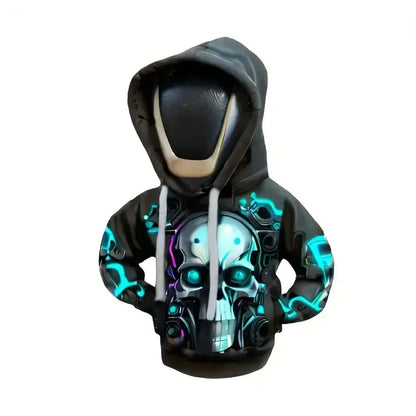 Couvercle universel de levier de changement de vitesse de voiture, couverture de sweat-shirt pour pommeau de levier de vitesse automobile, accessoires d'intérieur à capuche