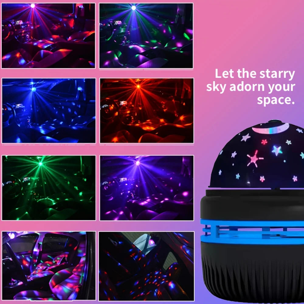 Projecteur LED Galaxie Étoilée Lumière RGB Télécommande Intelligente Lampe Aurore Étoile KTV USB pour Décoration Maison Chambre Camping Mariage
