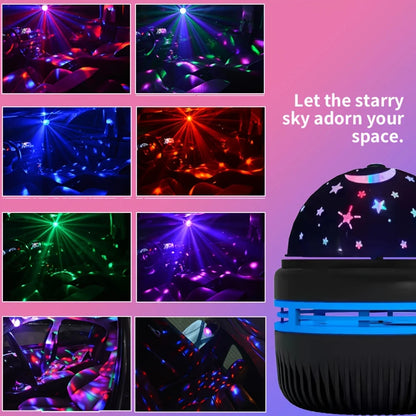 Projecteur LED Galaxie Étoilée Lumière RGB Télécommande Intelligente Lampe Aurore Étoile KTV USB pour Décoration Maison Chambre Camping Mariage