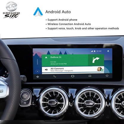 KSmart-CarPlay sans fil pour Mercedes Benz, Apple, Android Auto, Rénovation, A, C, E, GLA, MBaffiliés, NTG6.0, Unité principale après le modèle 2018, Nouveau
