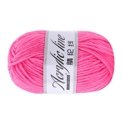 Écharpe en Laine Épaisse Robuste, Fil de Tricot Épais, Chaud, Ménage, Enfants, Chapeau, Optique Douce, Crochet, 50g