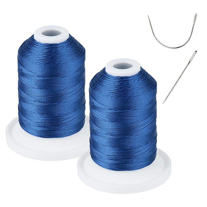 Simthread Fil collé 100 % polyester résistant aux UV, 250 yards, Tex 69 (12wt)