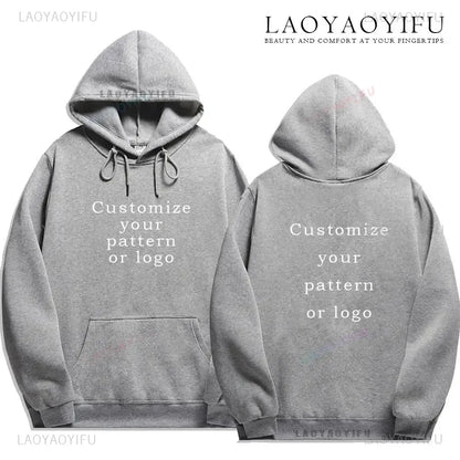 Sweat à capuche personnalisé avec Logo personnalisé, sweat-shirt chauffant et confortable pour étudiant, texte imprimé personnalisé, bricolage, à la mode