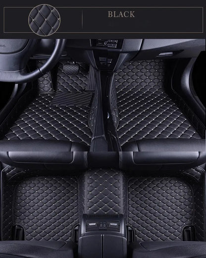Tapis de Sol de Voiture 3D Personnalisé en Cuir Artificiel, Accessoires d'Nikpour KIT 2008, 2014, 2019, 3008, 4008, 2017-2023
