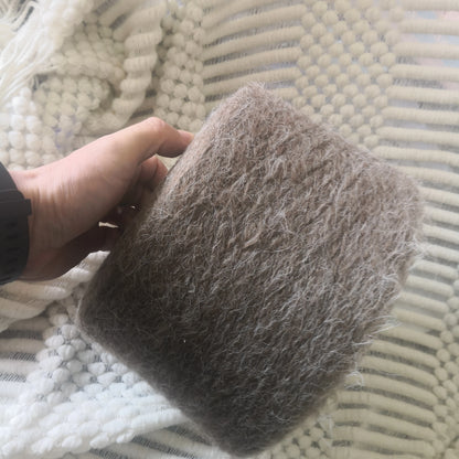 Laine tricotée à la main en forme de lapin Super douce, fil Mohair au Crochet chaud, acrylique, anti-boulochage, pour pull, écharpe, haute qualité, 500g, 1 pièce