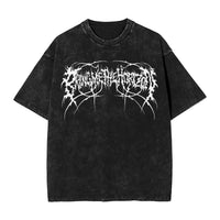 Brings Me The Horizons BMTH t-shirts Hip Hop lavé à manches courtes Harajuku T-Shirt Vintage hommes haut pour femme Streetwear T-Shirt