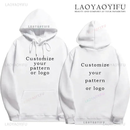 Sweat à capuche personnalisé avec Logo personnalisé, sweat-shirt chauffant et confortable pour étudiant, texte imprimé personnalisé, bricolage, à la mode