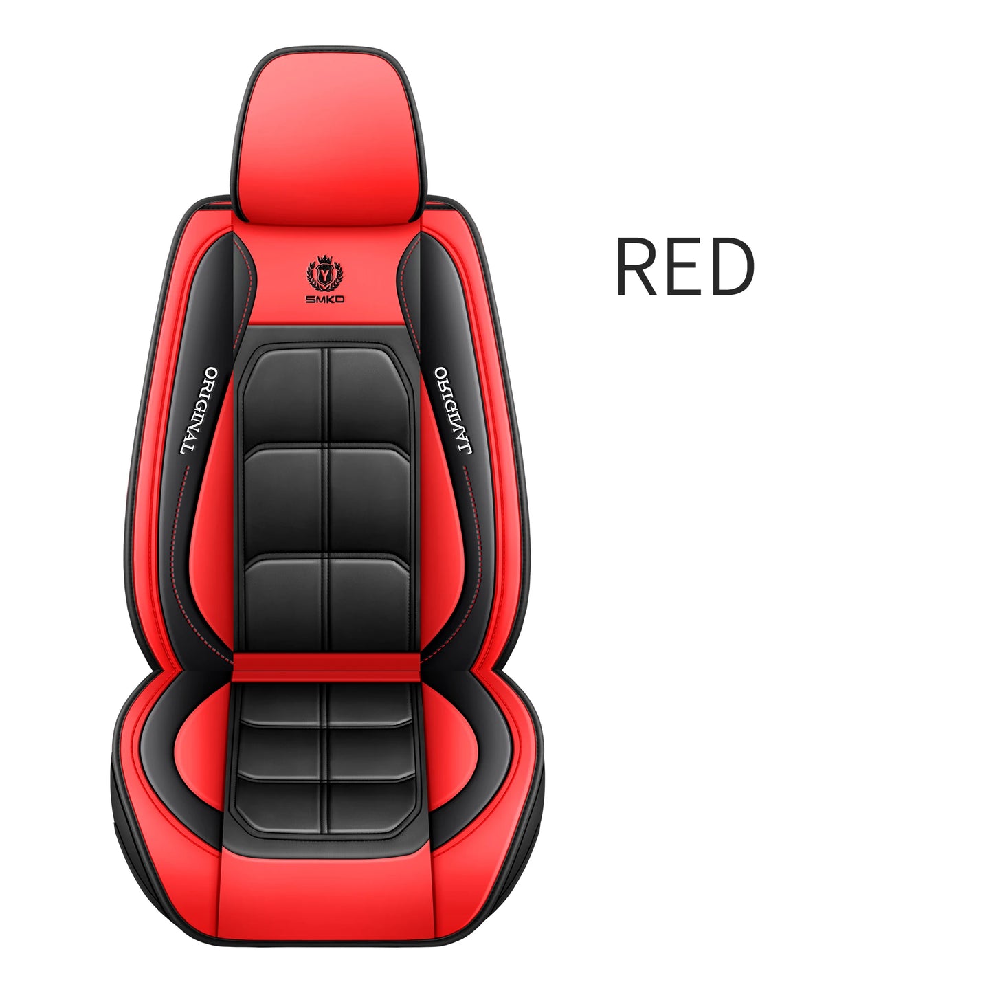 Housse de siège de voiture universelle en cuir PU de qualité supérieure, tapis de protection toutes saisons avec coussin souple, paquet complet, 1 pièce