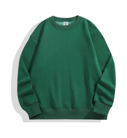 Bricolage Logo personnalisé 500GSM poids lourd hommes sweats à capuche nouveau automne hiver épais coton hommes haut couleur unie sweat à capuche pull