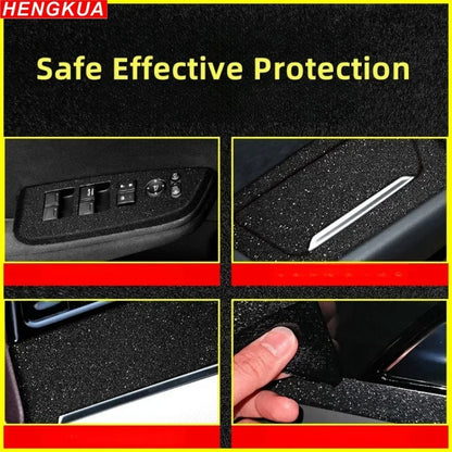 Film de protection d'écran pour tableau de bord et console centrale, effet ciel étoilé, pour accessoires de voiture BYD Qin L 2024, modification intérieure