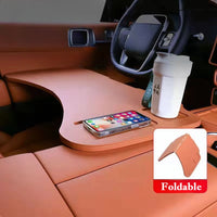 Food Tray Table Eating Drinks Tray Holder For Xpeng G6 G9 P7 P7i X9 Foldable Car Steering Wheel Tray Table High Stability Strong