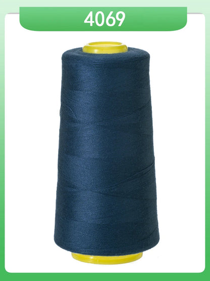 Fil à coudre ultra-fin 602-fil en polyester semblable à la soie à grande vitesse 60s/2 5000m, pour machine à broder et travaux d'aiguille délicats