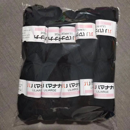 خيوط قطن ممزوجة باللبن، 250 جم، 10 قطع/العبوة، خيوط حياكة، ديكور منزلي، كروشيه، عبوة مجمعة
