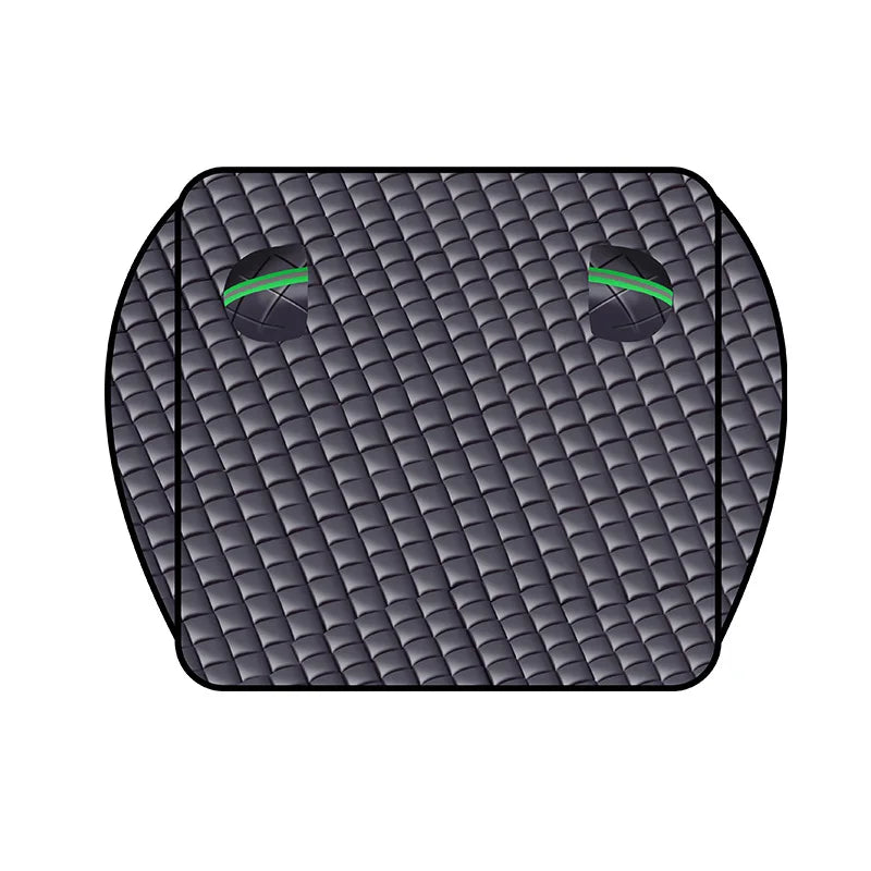 Couverture de pare-brise de voiture, bouclier de neige imperméable, auvent d'extérieur d'hiver, demi-protecteur, pare-soleil de fenêtre avant