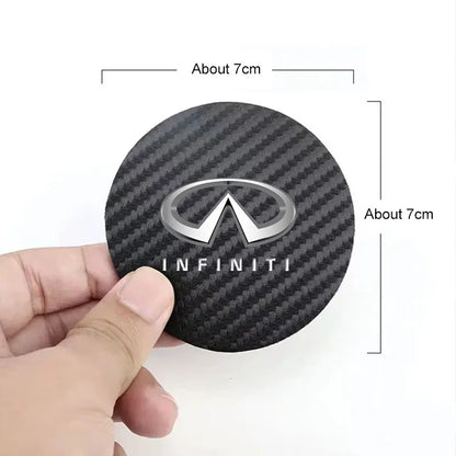 Coussin antidérapant pour tasse d'eau de voiture, 2 pièces, pour Infiniti Q50 Q60 Q70 QX50 QX60 QX70 G25 EX FX JX35, porte-bouteille, accessoires